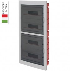 Πίνακας Χωνευτός 4Σειρών 72Στοιχείων IP40 Λευκός EC63072CE